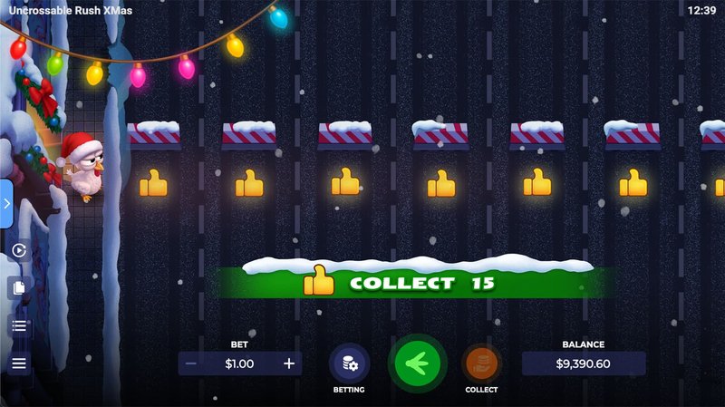 Uncrossable rush gioco, uncrossable rush slot